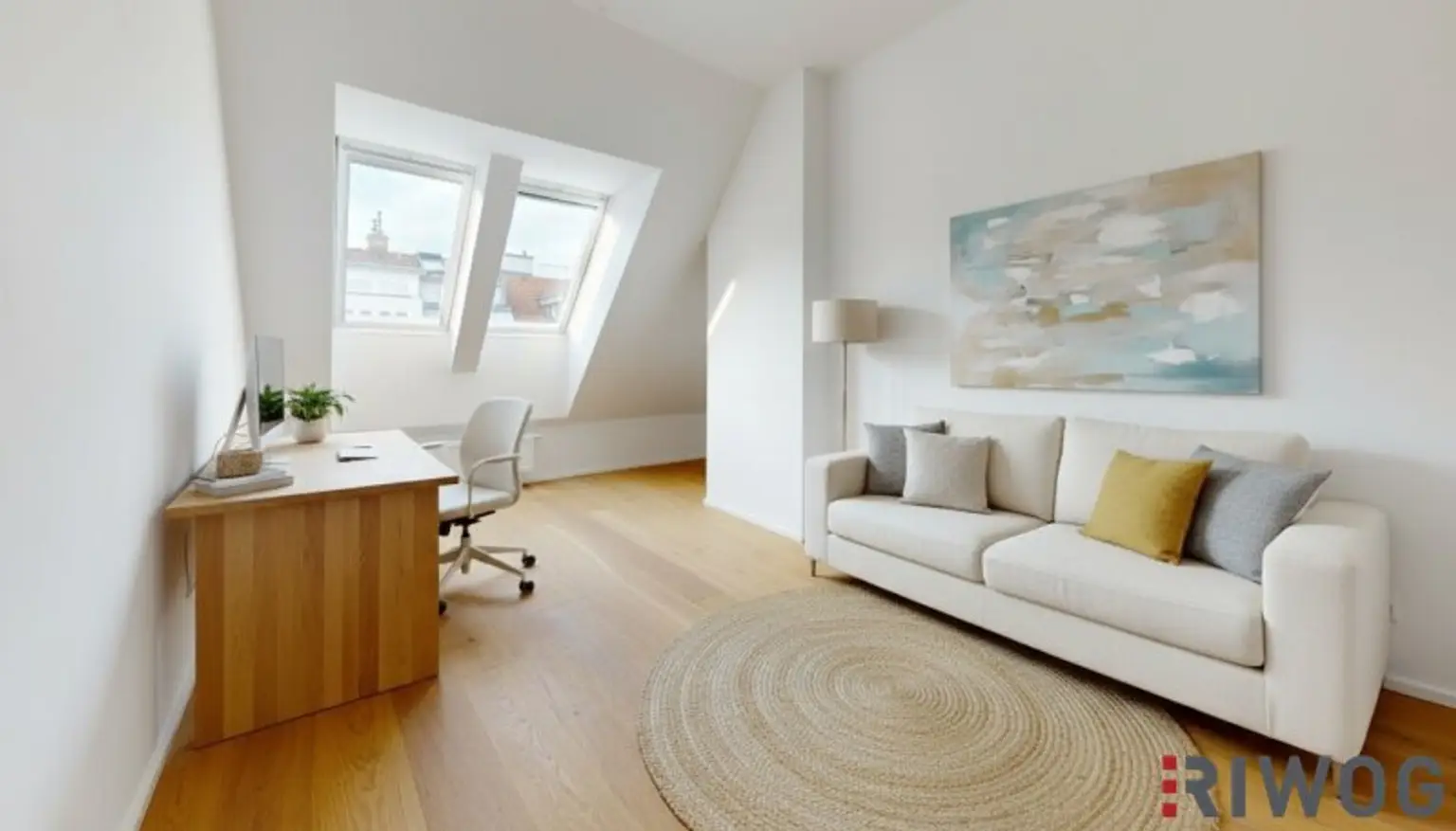 Neubau DG-Terrassenwohnung in Ruhelage | PKW-Stellplatz | 3 Min. zum Kutschkermarkt und zur U6 | 2 Min. zum Aumannplatz