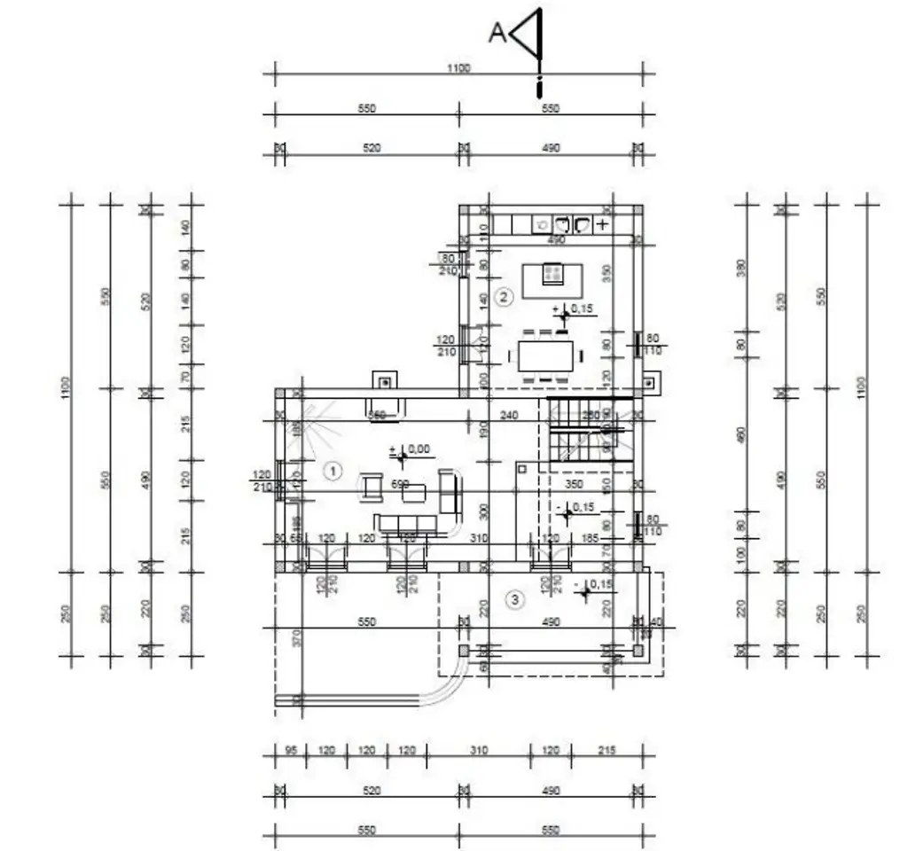 Baugrundstück mit projektiertem Haus in Matulji-Rukavac (Opatija / Kvarner Bucht / Kroatien) zu verkaufen!