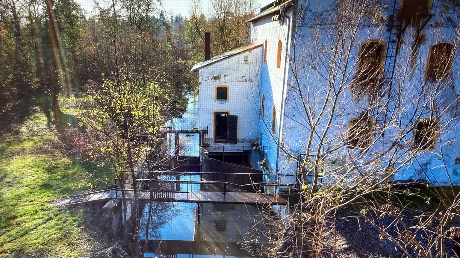 Historische Mühle mit eigener Stromversorgung in Südungarn
