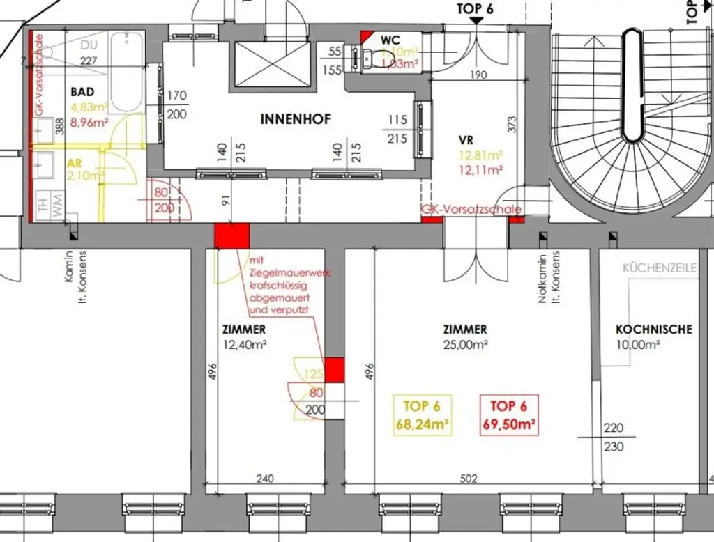 Großzügige 2,5-Zimmer Wohnung im 9. Bezirk mit viel Potential! Nähe U4 Friedensbrücke!