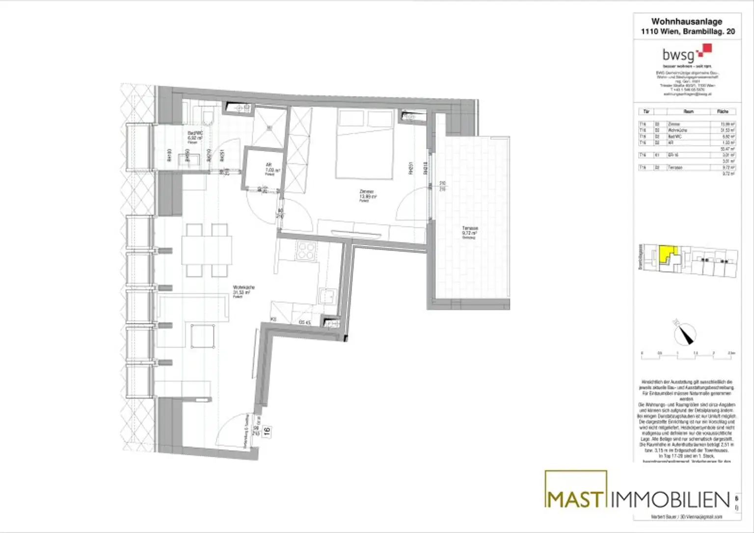 *NEU* Provisionsfreie 2-Zimmer Dachgeschosswohnung in Ruhelage bei U3 Simmering
