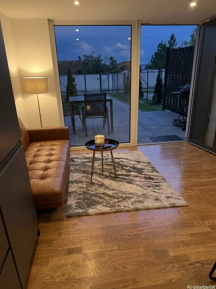 Ca. 41,14 m² 2-Zimmer-🌿Gartenwohnung mit Klimaanlage - perfekt als Haupt- od. Zweitwohnsitz mit tollem Ausblick - Wohnen mit Urlaubsgefühl