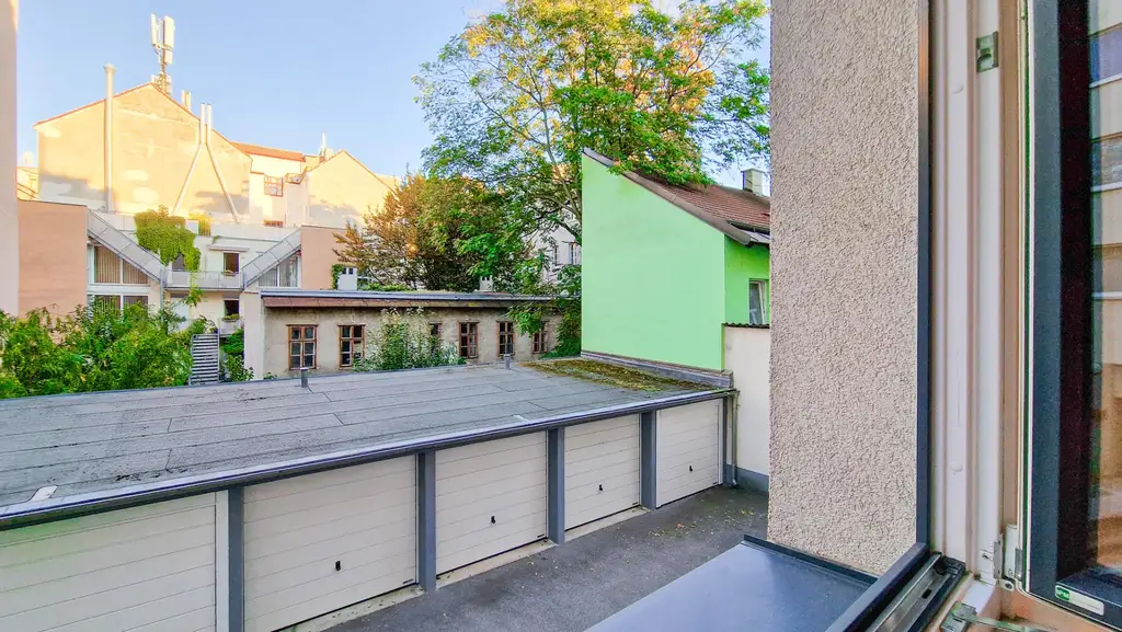 Eigentumswohnung mit Garage in ausgezeichneter Lage nahe Brunnenmarkt. Top Verkehrsanbindung und Infrastruktur