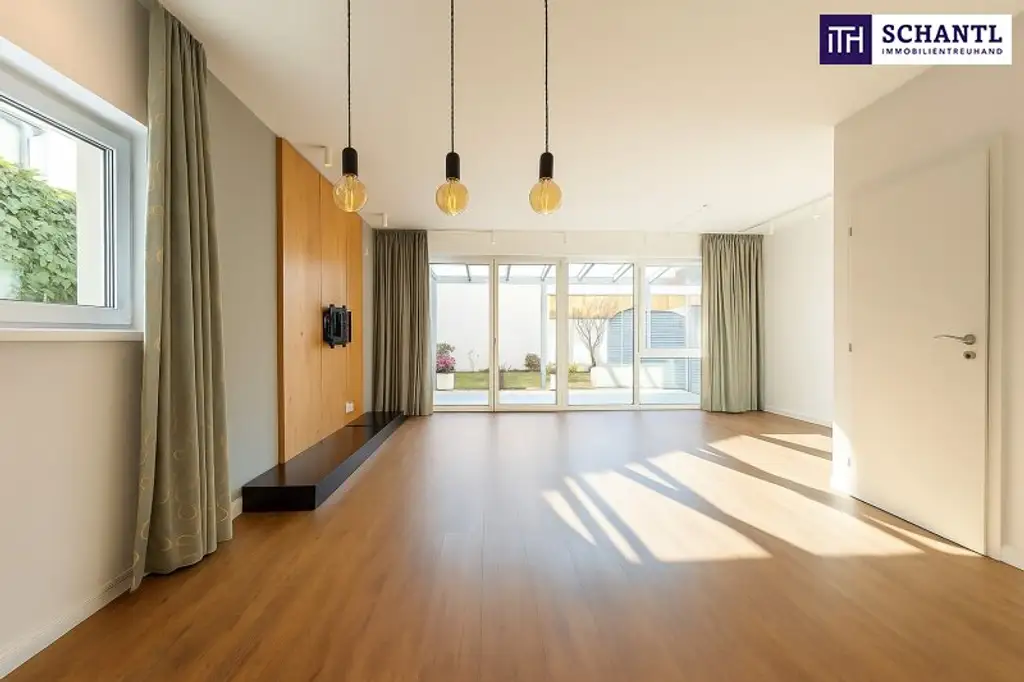 Wo Sonne, Wasser und Raum sich treffen – Ihr neues Familienglück nahe oberem Mühlwasser + Klimaanlage + uneinsichtiger Garten + Stellplatz + Eigengrund