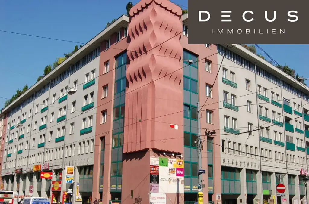 + + + ARKADENHOF + + + GEKÜHLTES BÜRO + + +  U3 Schlachthausgasse + + +