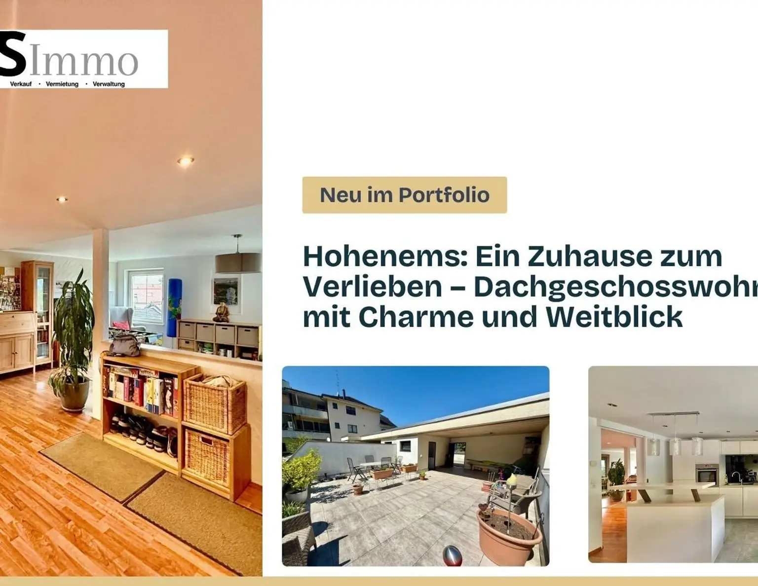 Hohenems: Ein Zuhause zum Verlieben - Dachgeschosswohnung mit Charme und Weitblick