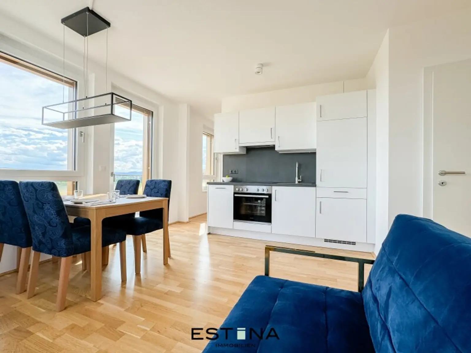 Möbliertes Apartment mit atemberaubendem Ausblick beim Naherholungsgebiet Wienerberg