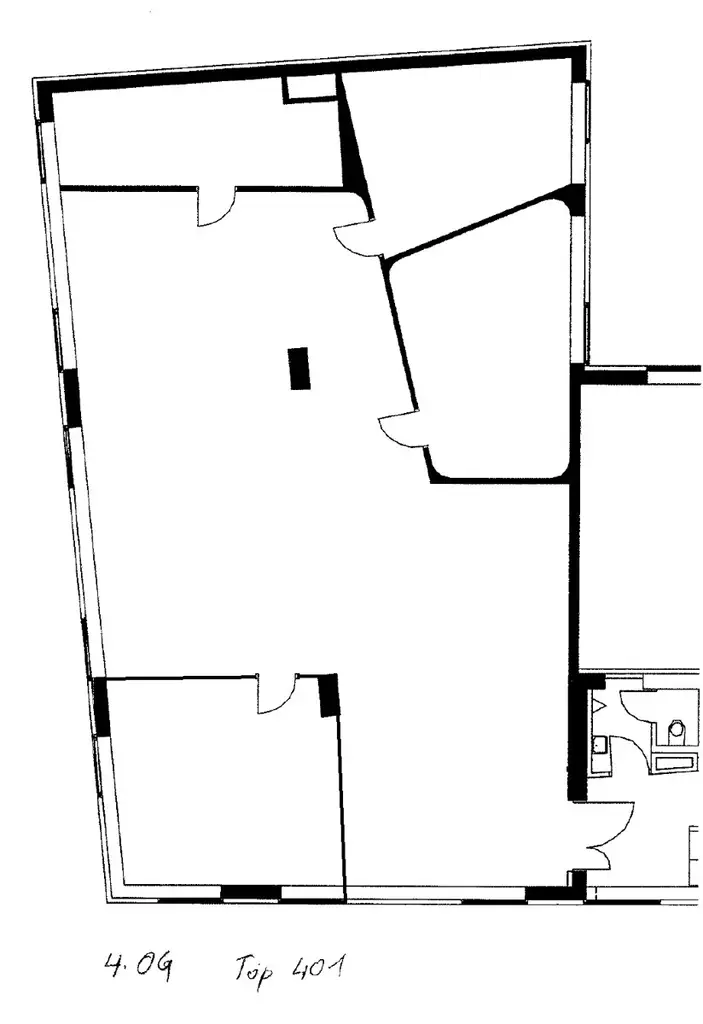 Grundriss -Top N401