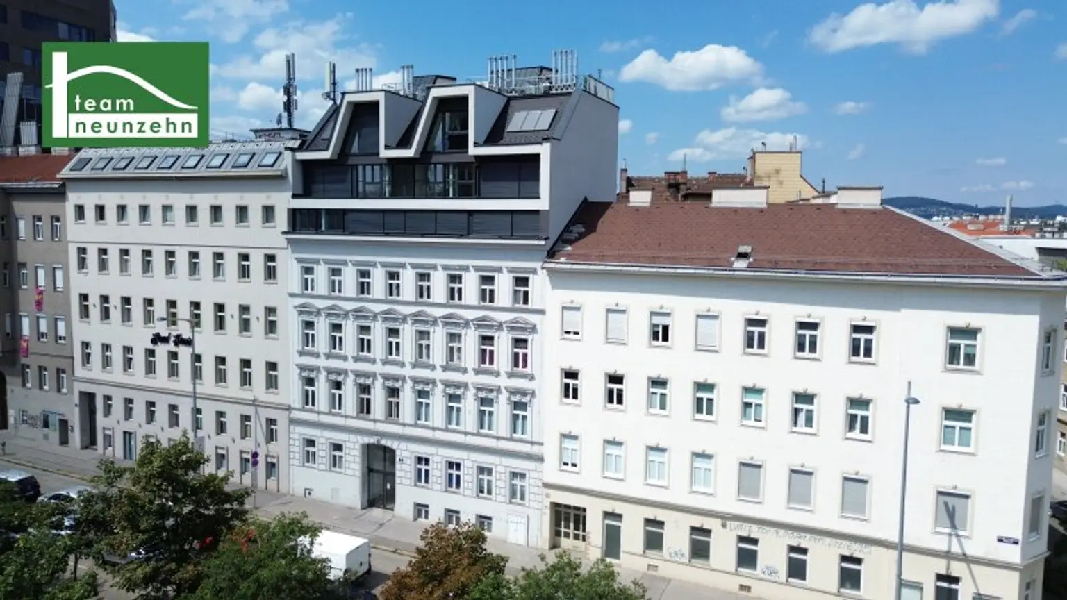 Weitblick und Eleganz: Hochwertige Wohnungen mit Terrassen und Altbau-Charme. - WOHNTRAUM