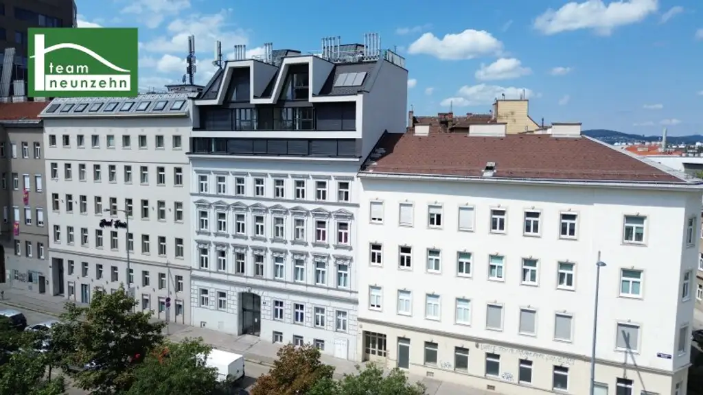 Weitblick und Eleganz: Hochwertige Wohnungen mit Terrassen und Altbau-Charme. - WOHNTRAUM
