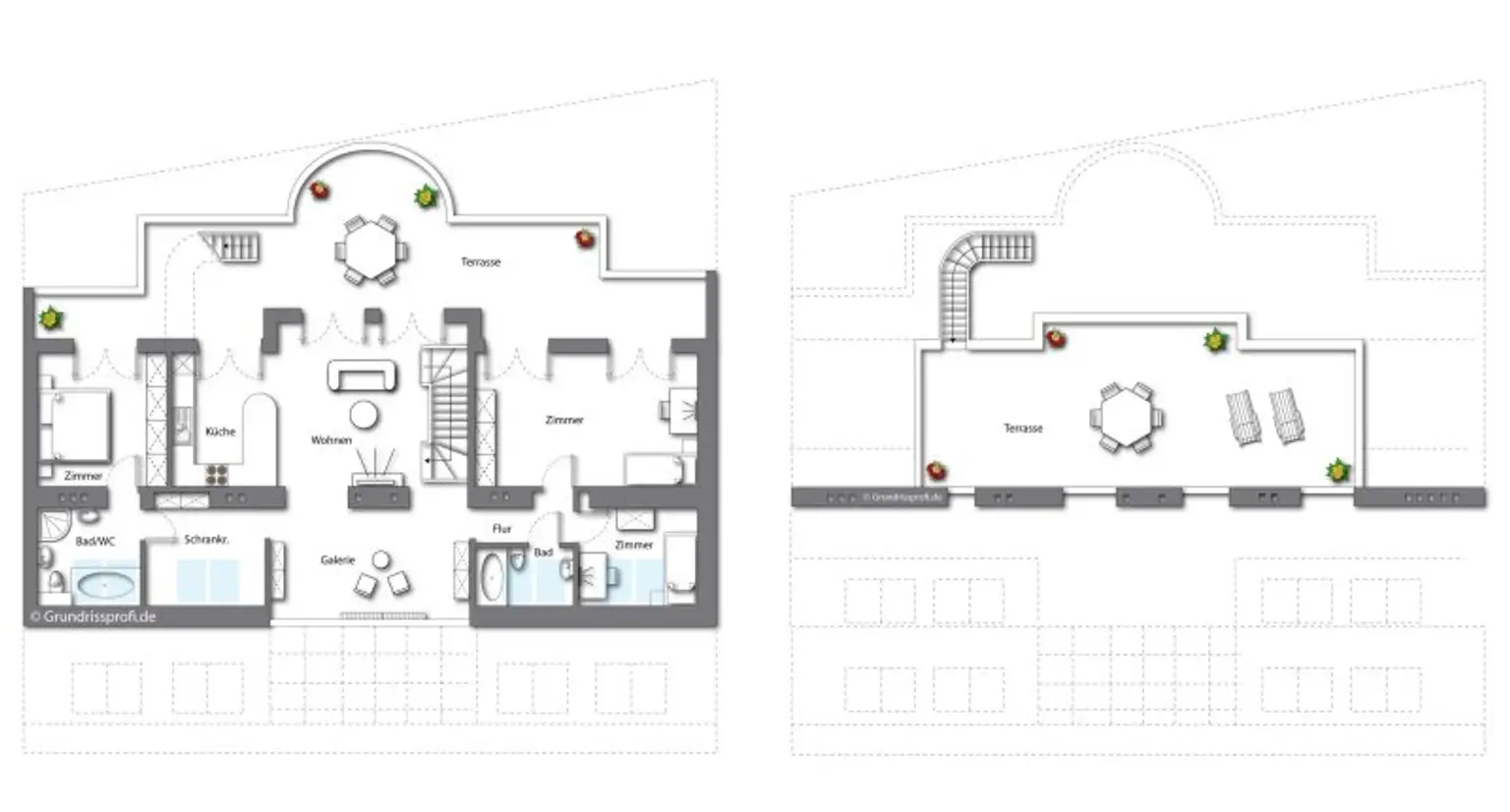 Panoramablick: Maisonette mit zwei Terrassen & 35m² Studio in der Josefstadt!