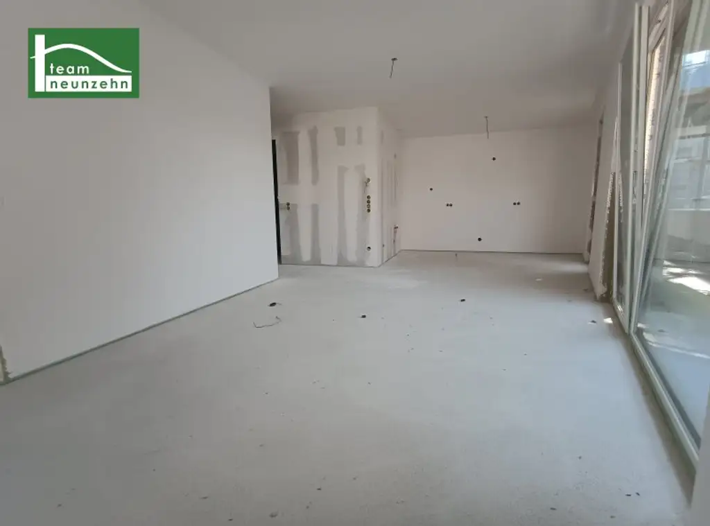 Wohntraum mit großem Balkon in absoluter Ruhelage - 3-Zimmer-Erstbezugswohnung - Seniorengerecht - FLORIANI – Quartier am Tullnerfeld