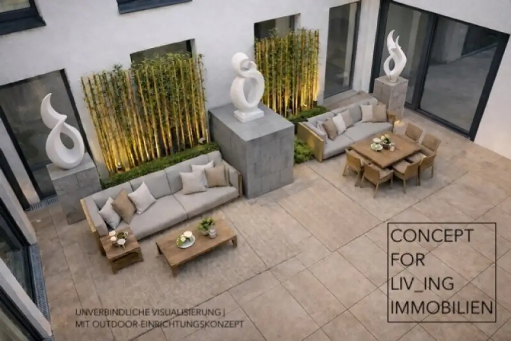 Exklusiv. Trendy. Coole Architektur. 63m2 Dach-Terrassen-Maisonette. Garage. Beziehbar: ab FJ/SO 2026. Erstbezug. Ideale Anlegerwohnung