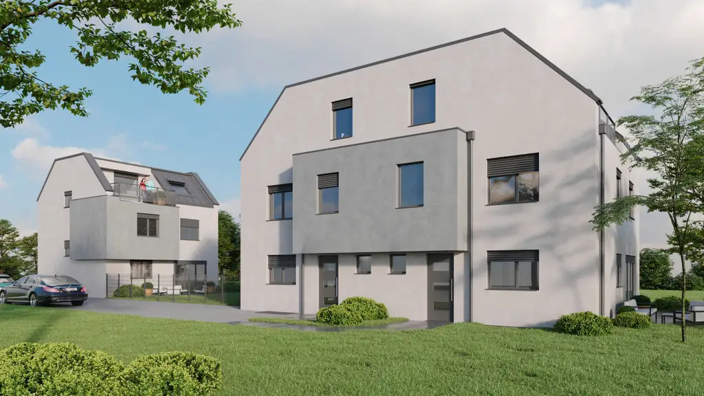 EXKLUSIVE DOPPELHAUSHÄLFTE | GRÜN-RUHELAGE | PERFEKTE RAUMPLANUNG | ERSTBEZUG | PROVISIONSFREI