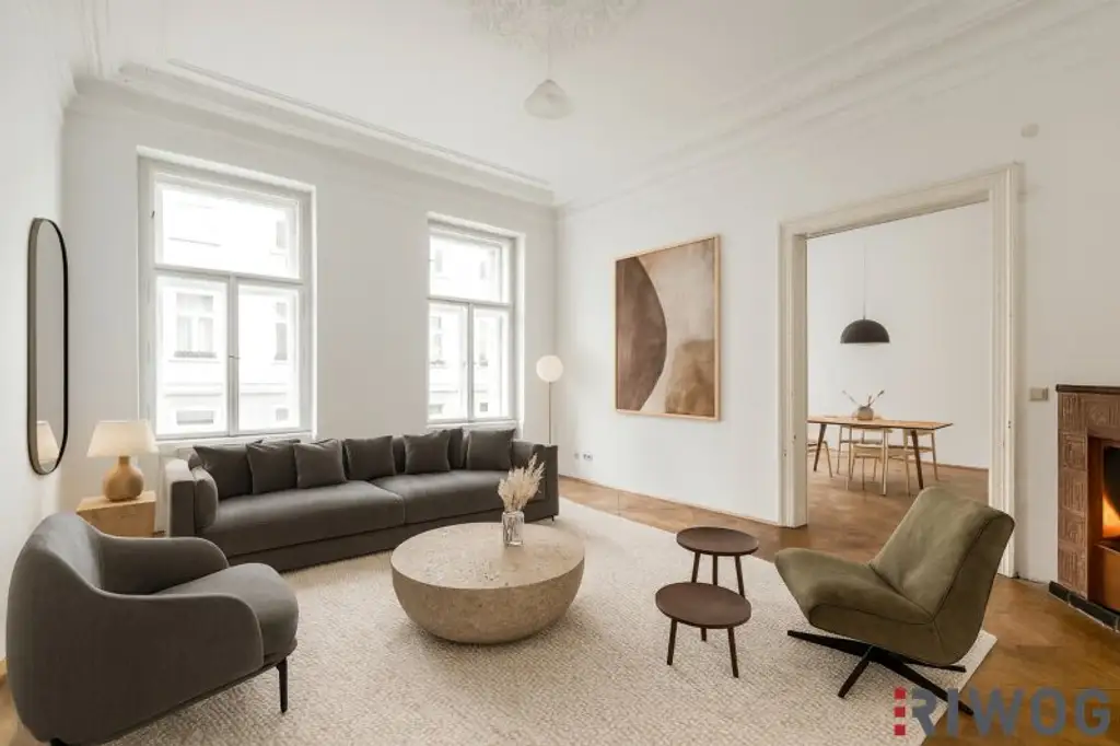 NÄHE 1. BEZIRK, DONAUKANAL UND AUGARTEN | Stilaltbauwohnung mit Potenzial | ca. 3,60 m Raumhöhe | Teils Hoflage | Rembrandtstraße