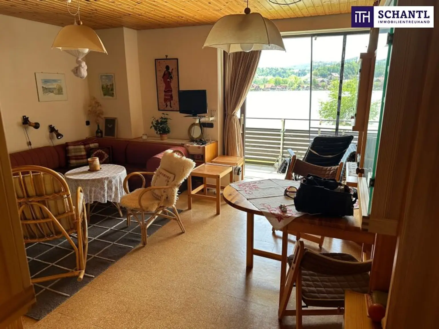 Gepflegte Seewohnung in Ruhelage – Direkter Blick auf den Walschacher See!