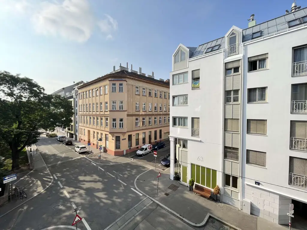 Wohnen beim Schubertpark - 2-Zimmer-Wohnung mit 
gut gestalteter Raumaufteilung!