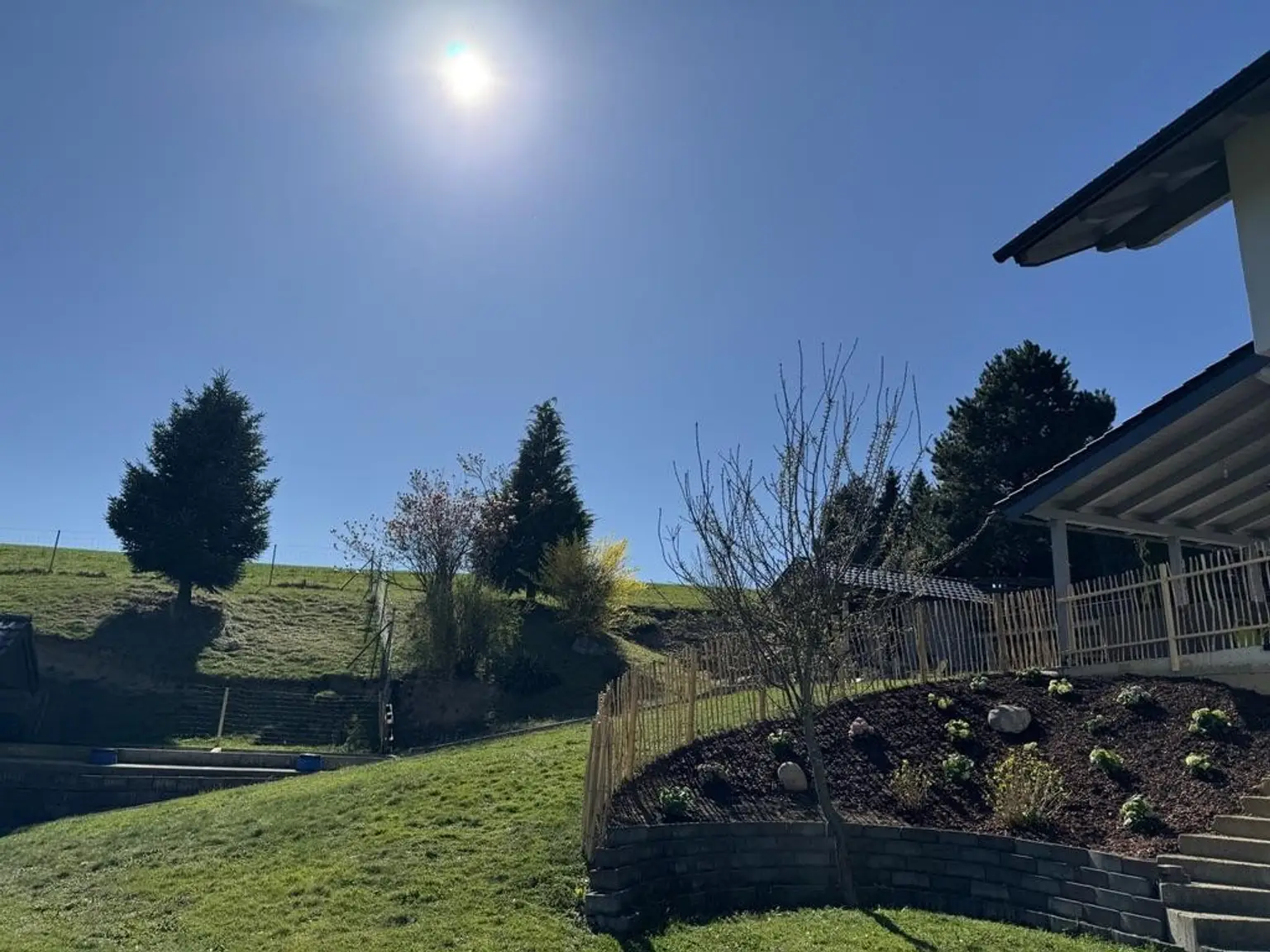 Garten Süd-West Aussicht