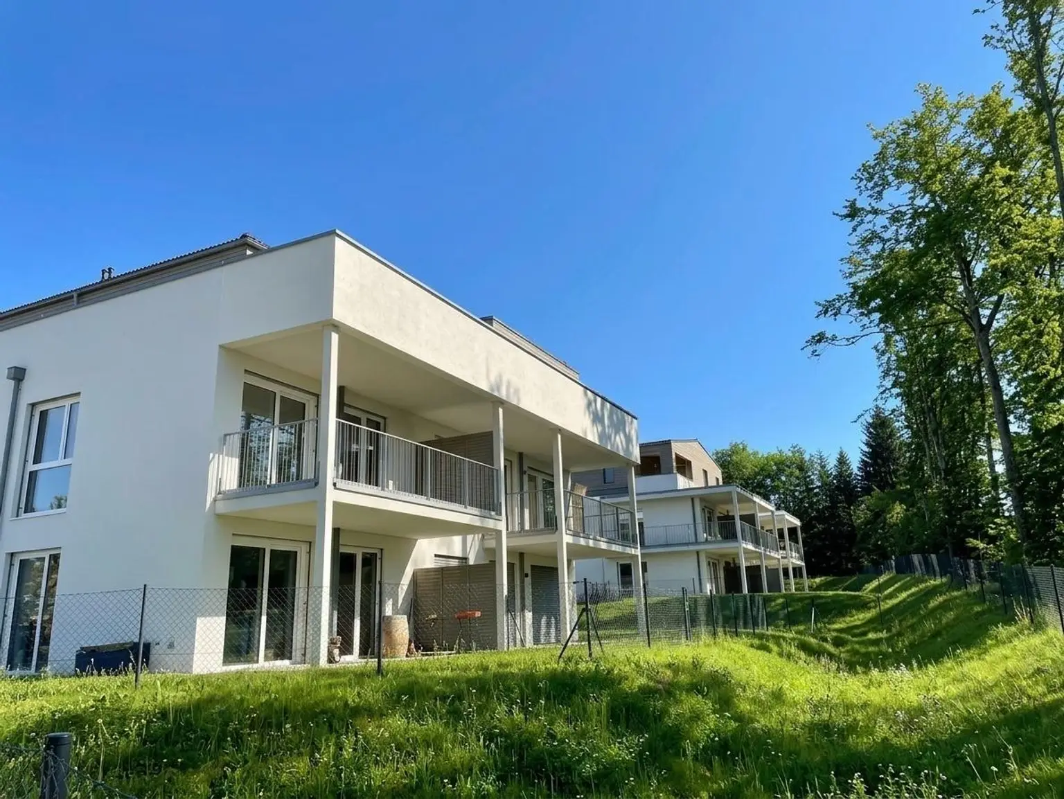 Ansicht der Wohnanlage