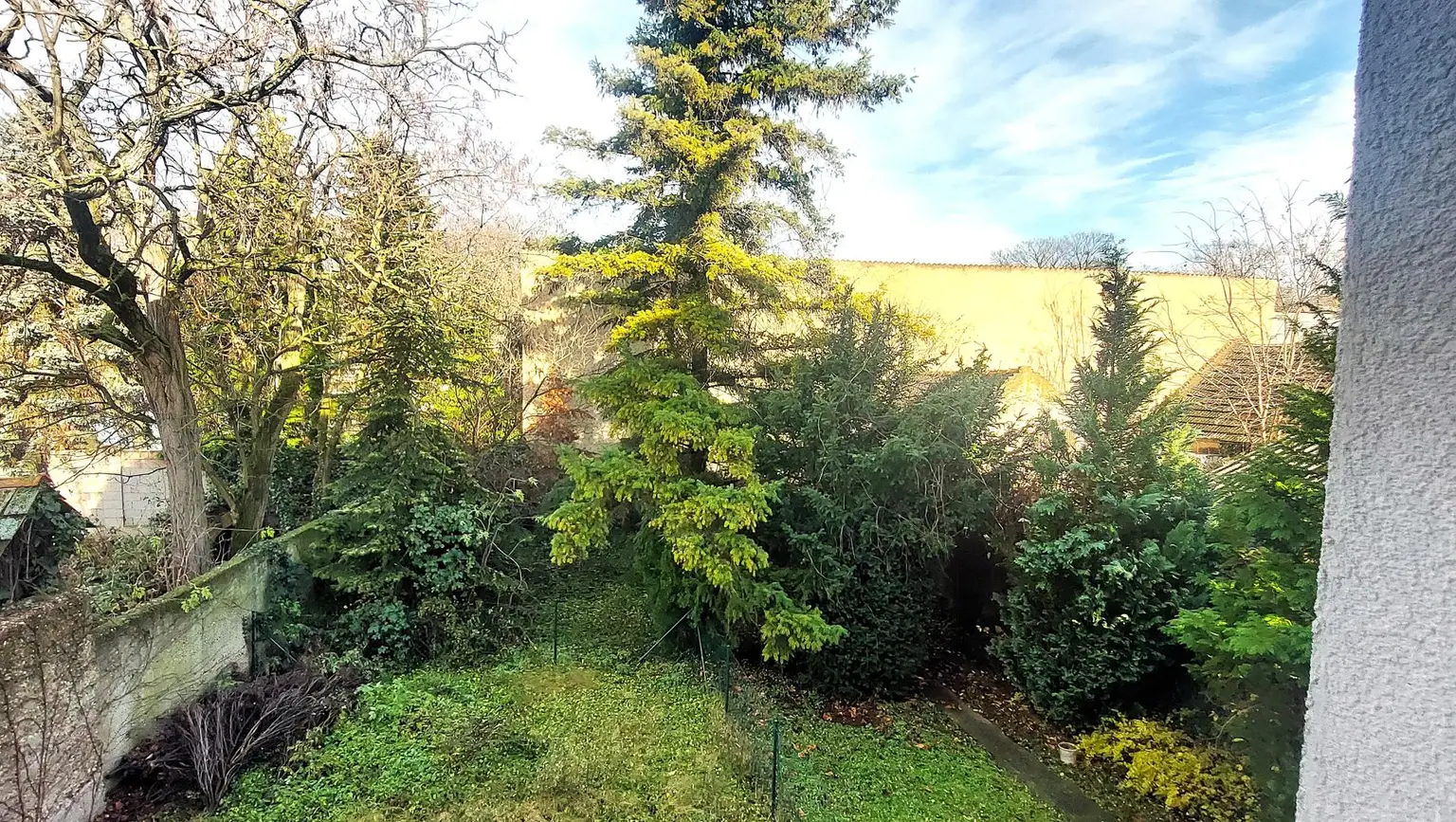 Blick auf den Garten