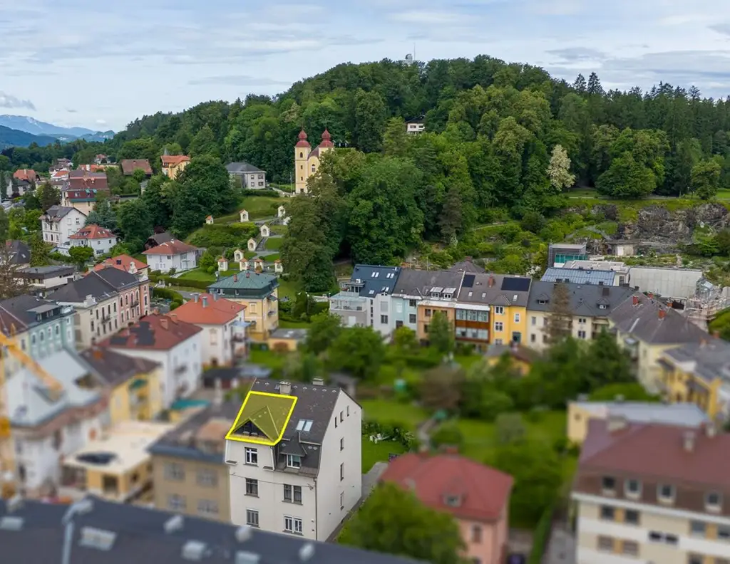 Kompakt. Ruhig. Zentral. 1-Zimmer-Wohnung am Kreuzbergl