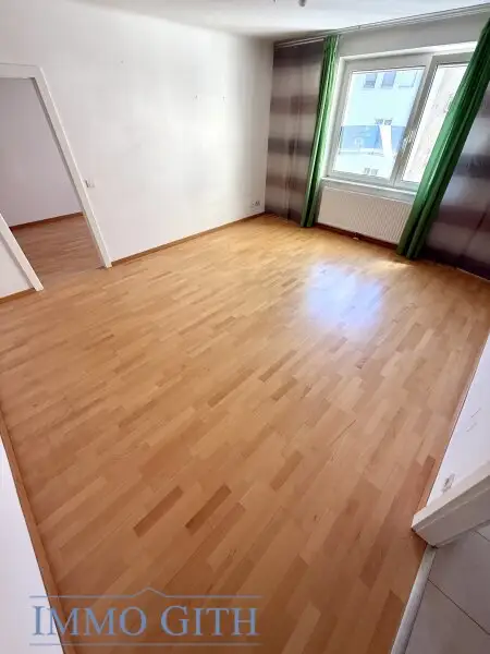 MODERNE & HELLE CA. 55 m² GROSSE 2-ZIMMER-WOHNUNG MIT EINBAUKÜCHE, LIFT, KELLER NAHE U1 REUMANNPLATZ ZU MIETEN!