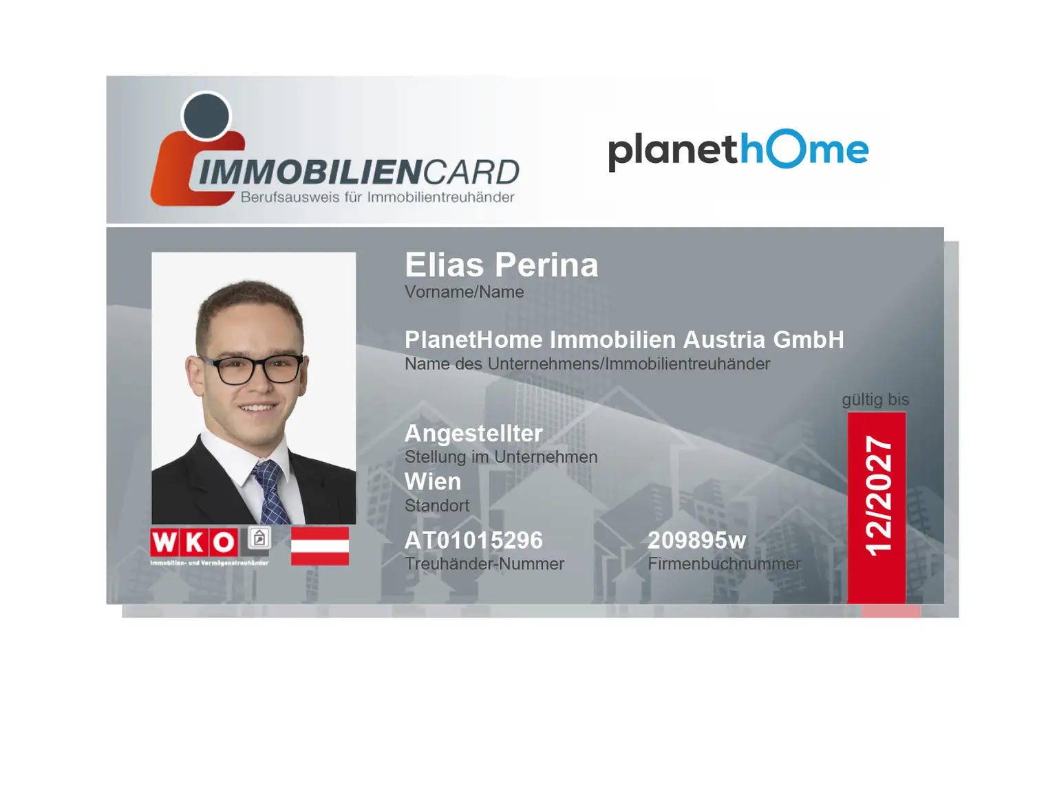 Immobiliencard