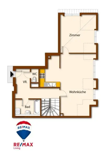 Grundriss schematisch 2.Stock
