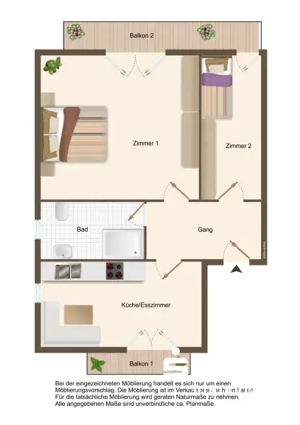 Wohnungsplan