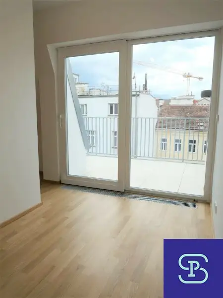 Provisionsfrei: Klimatisierte 35m² DG-Wohnung + 9m² Terrasse mit Einbauküche - 1100 Wien