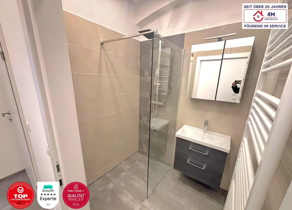 Schöngeschnitten 63,51m² Altbauwohnung – Schlüsselfertig & Erstbezug nach Generalsanierung!