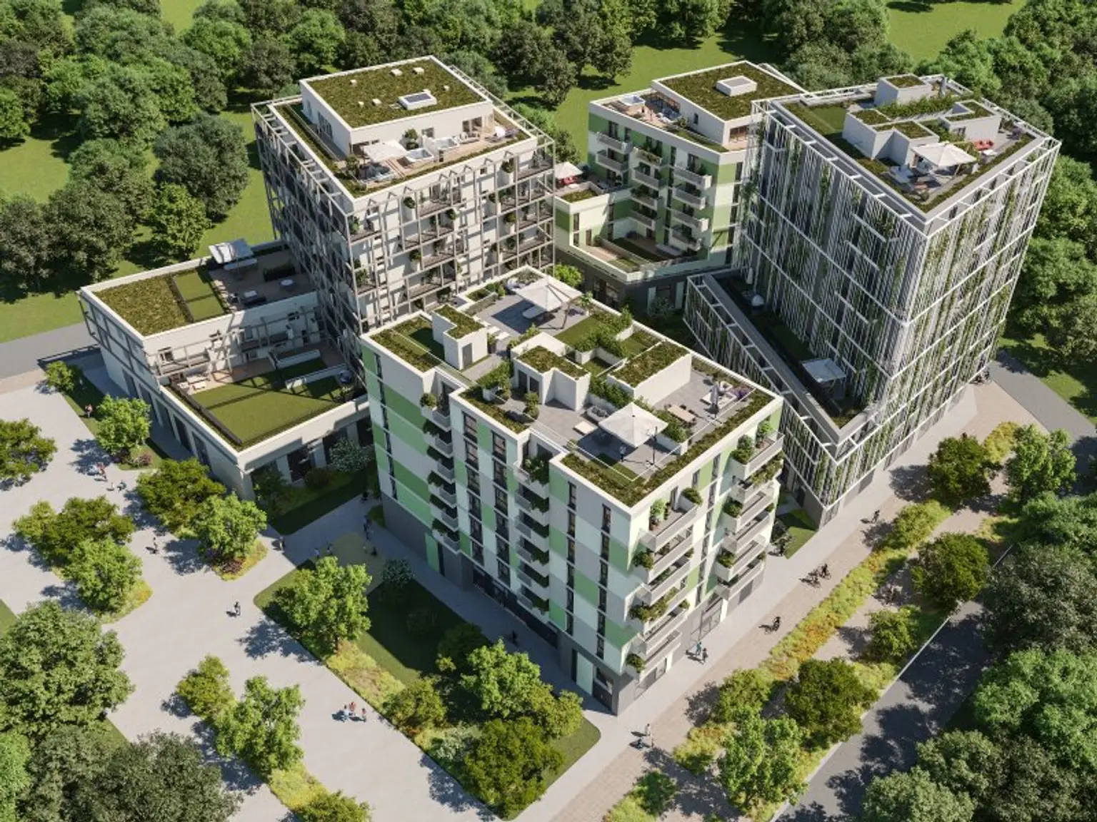 Der Beste Platz im Viertel - An der Schanze 25 - Begehrtes Wohnprojekt nahe Obere Alte Donau - Auf Eigengrund