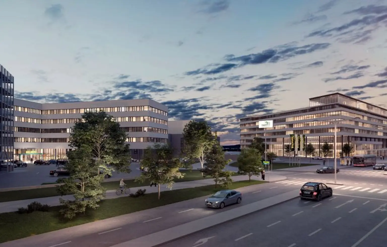 Teilbare Gewerbe-/ Lagerfläche im Central Hub im TwentyOne zu mieten