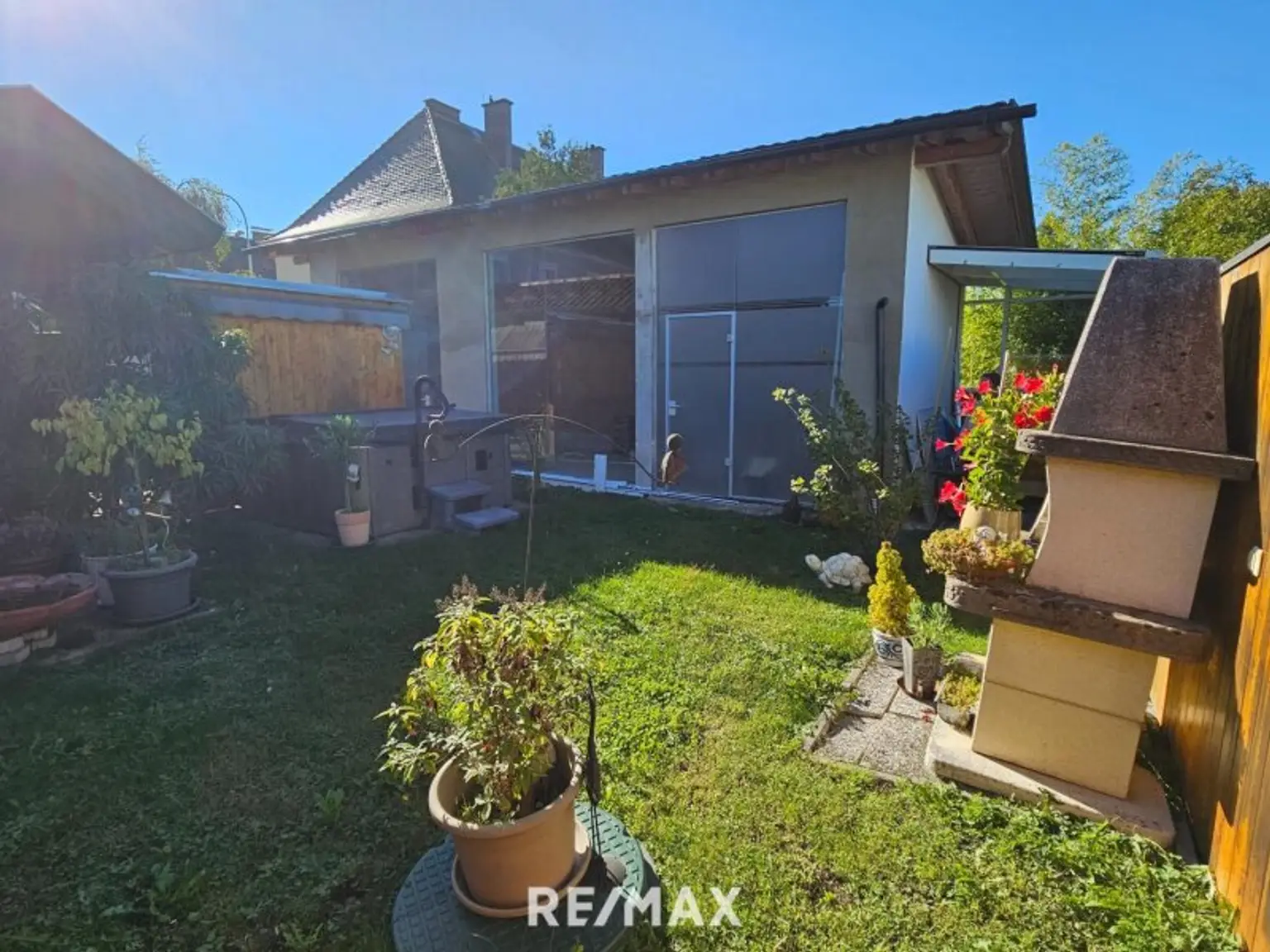 Garage und Abstellraum