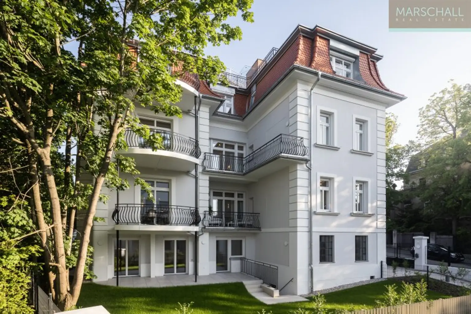 Wunderschöne Stilaltbau-Gartenwohnung in Bestlage von Döbling