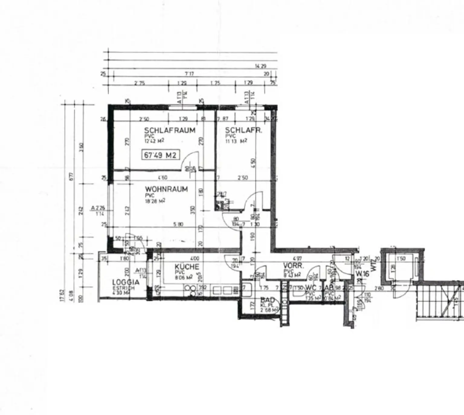 3-Zimmer-Wohnung mit Loggia & Stellplatz – ruhige Lage nahe Traisenpark & Viehofner Seen