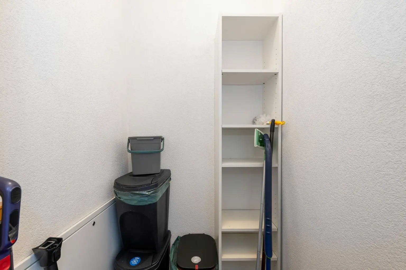 Praktischer Abstellraum