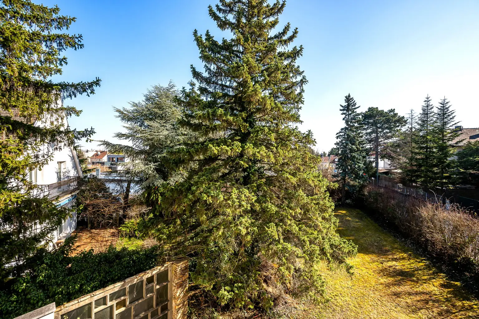Ausblick in den Garten
