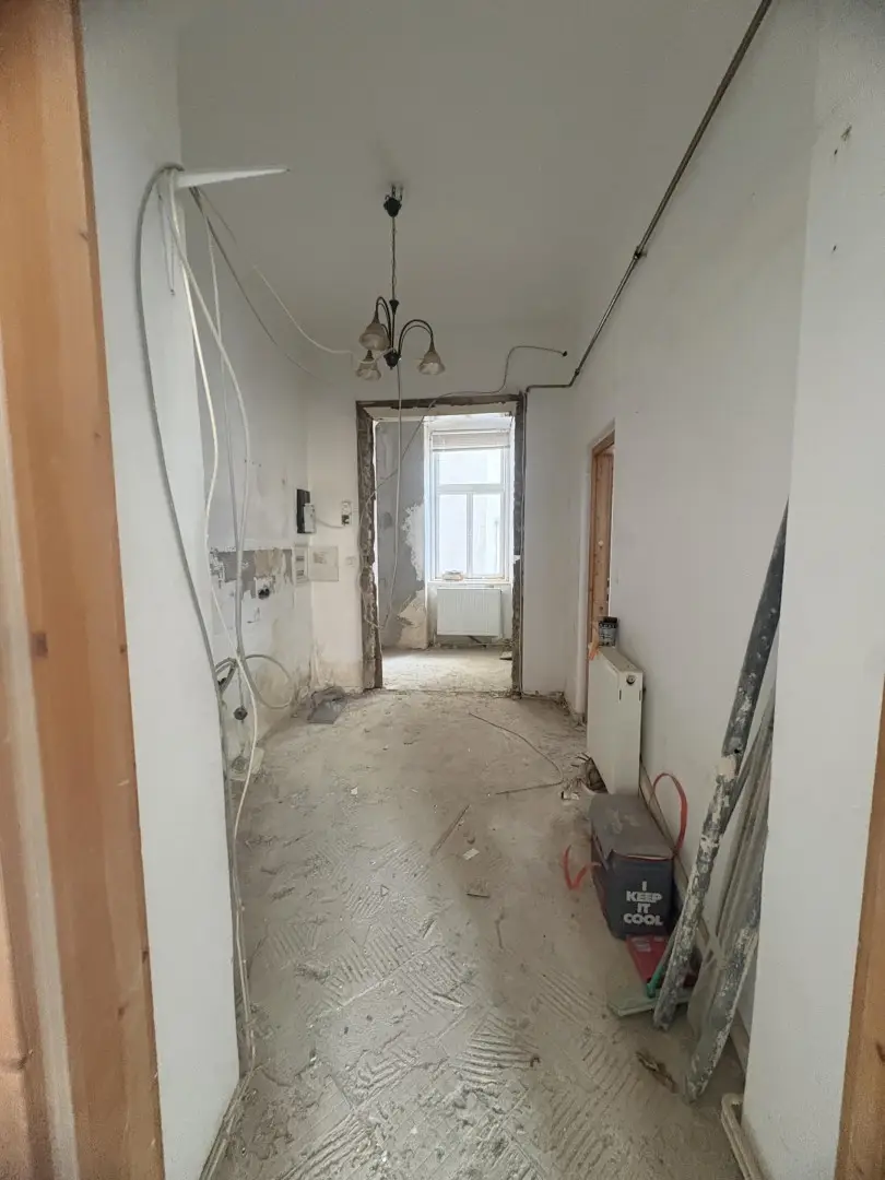 12 Rohformat Gang Muster wohnung