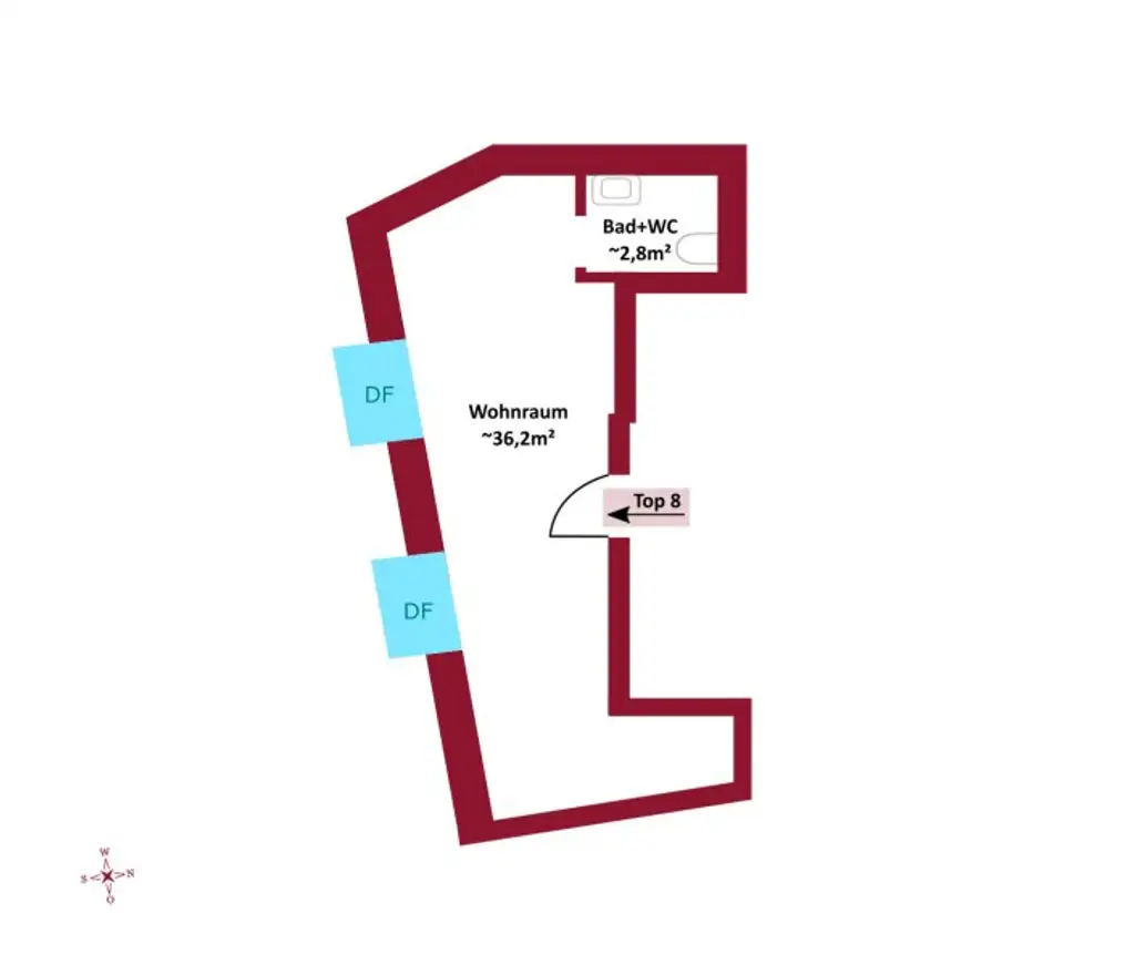 NÄHE U2: ERSTBEZUG IN GRÜNRUHELAGE I Charmante Singlewohnung I  Aufzug I Fußbodenheizung & Kühlung I Luft-Wasser-Wärmepumpe I elektrische Raffstores