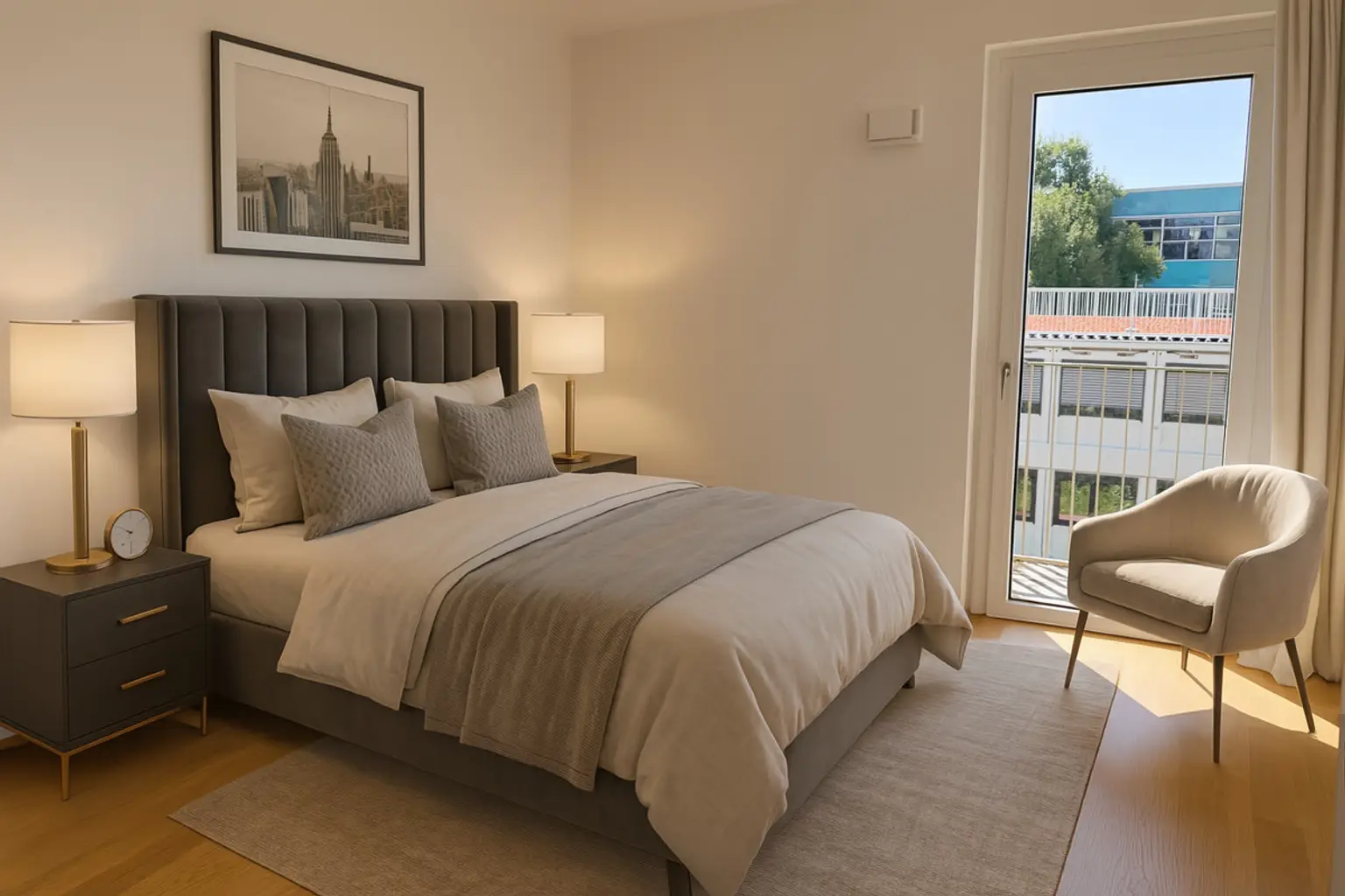 Hirschfeld: U1 Leopoldau - Günstig und hochwertig: 3 Zimmer Wohnung mit Balkon