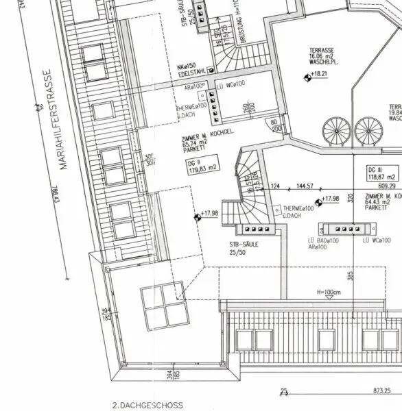 Licht Luft Luxus - Exklusive Dachgeschoss-Maisonette mit Terrassen & 360° Panoramablick