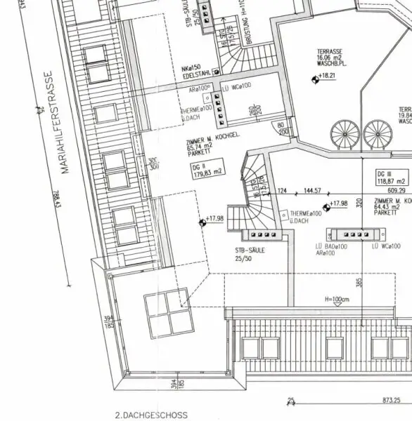 Licht Luft Luxus - Exklusive Dachgeschoss-Maisonette mit Terrassen & 360° Panoramablick