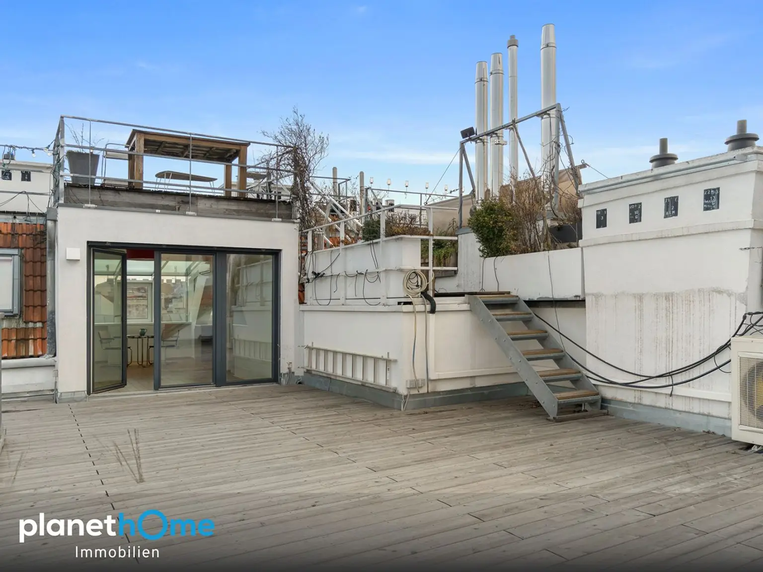 Dachterrasse Ebene 2
