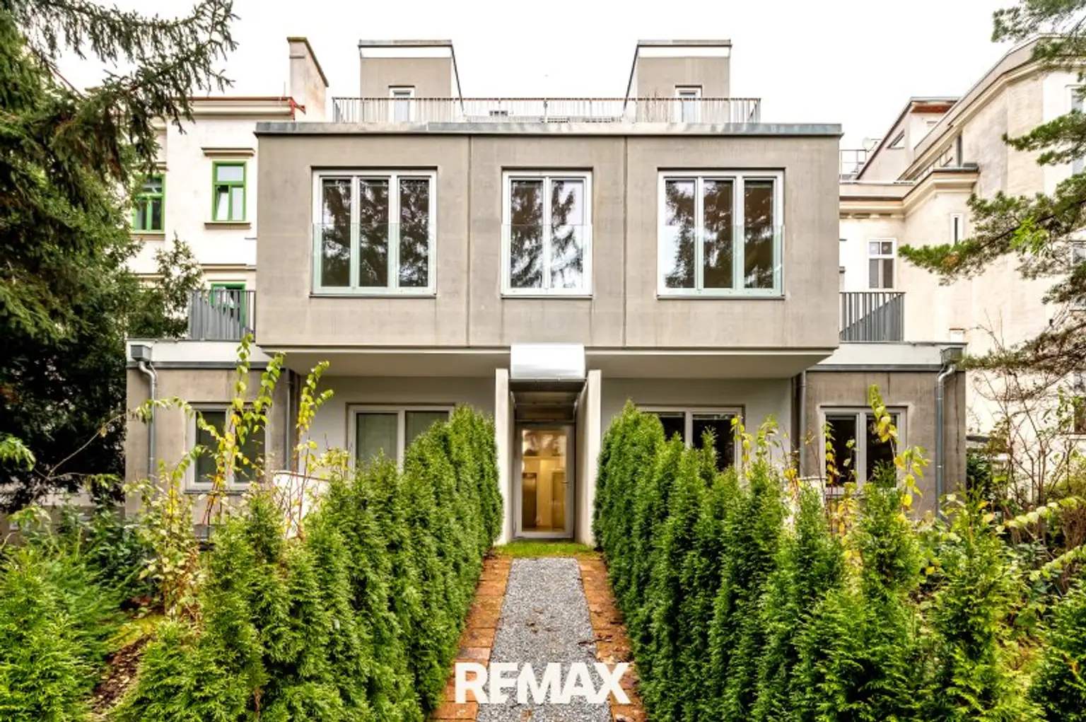 Hausansicht Gartenseite