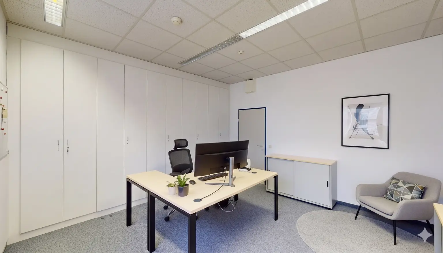 Ihr neues Einzelbüro - ideal für konzentriertes Arbeiten
