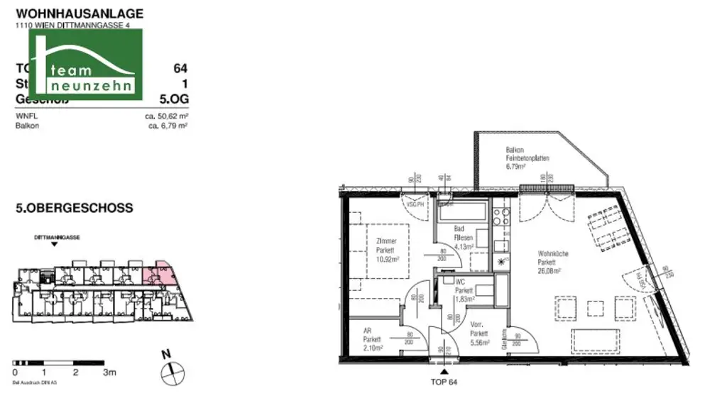 Wohnen mit Qualität – Neubauprojekt in zentraler, ruhiger Lage Wiens - JETZT ANFRAGEN!