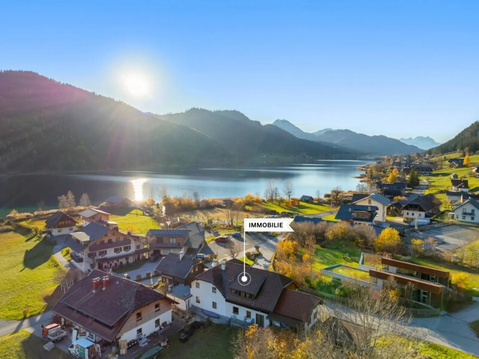 Schönes 247m² Mehrfamilienwohnhaus mit 4 Wohnungen am Weißensee mit Seeblick und Seenähe in TOPLAGE