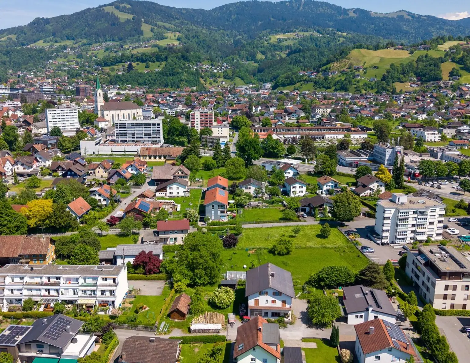 Bebautes Grundstück in Dornbirn / Hatlerdorf mit 1236 m² - Karrenblick inklusive!