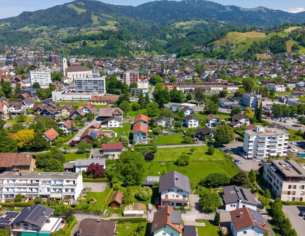 Bebautes Grundstück in Dornbirn / Hatlerdorf mit 1236 m² - Karrenblick inklusive!